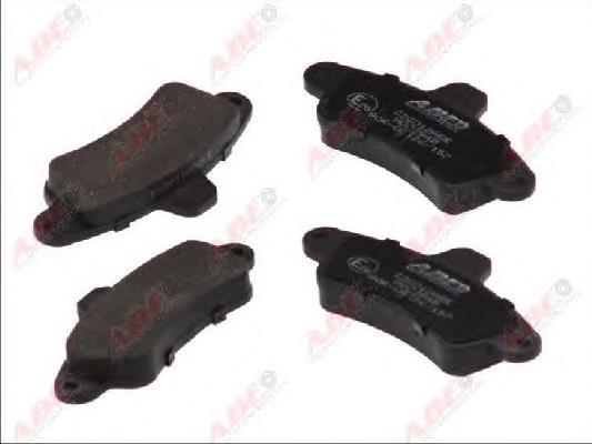 Sapatas do freio traseiras de disco Ford 1204850 preço, a partir de 47,65 USD