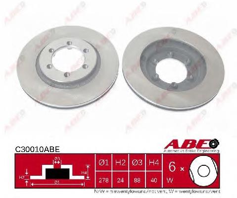Disco do freio dianteiro Ssang Yong 4144106210 preço, a partir de 41,57 USD