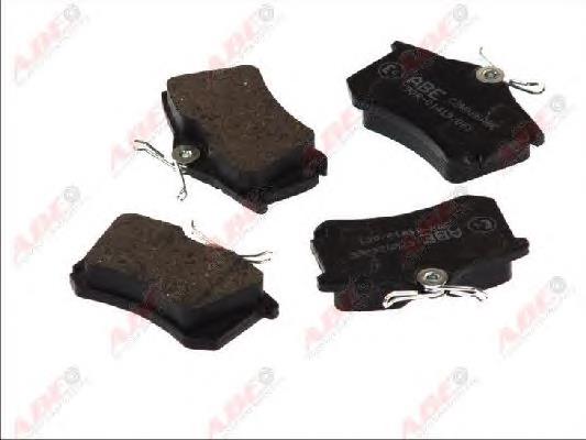 Compre 1K0698451A VAG Sapatas do freio traseiras de disco