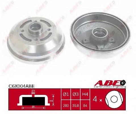 418117 Opel Tambor do freio traseiro