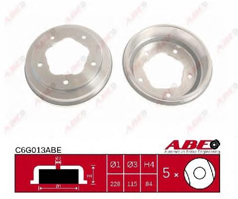 Compre C6G013ABE ABE Tambor do freio traseiro