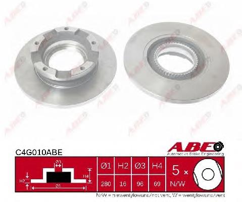 Compre 6C112A315BB Ford Disco do freio traseiro