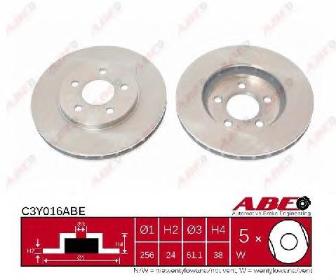 Disco do freio dianteiro Chrysler 4683259 preço, a partir de 50,54 USD