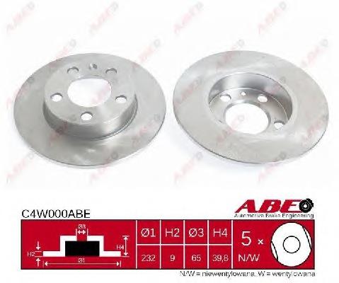 Disco do freio traseiro ABE C4W000ABE preço, a partir de 27,71 USD