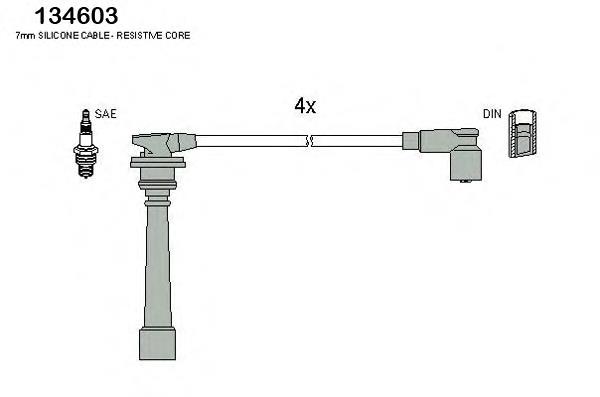 Fios de alta voltagem, kit Hyundai/Kia PEAE50 preço, a partir de 42,24 USD