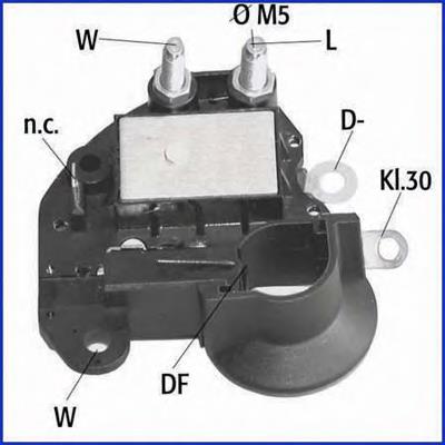 Relê-regulador do gerador (relê de carregamento) 9946618 Fiat/Alfa/Lancia