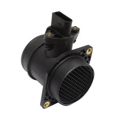 Sensor de fluxo (consumo) de ar, medidor de consumo M.A.F. - (Mass Airflow) 06A906461NX VAG