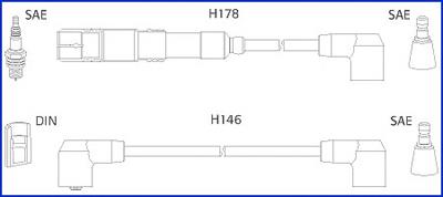 Compre LS219 Champion Fios de alta voltagem, kit