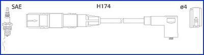 N90768006 VAG Fios de alta voltagem, kit