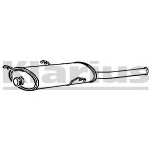 Compre 20662 Sigam Silenciador, parte traseira