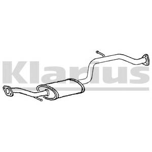 Silenciador, parte central Mitsubishi MR529533 preço, a partir de 57,61 USD