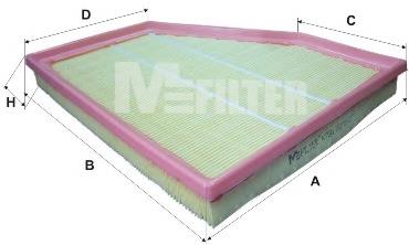 Filtro de ar Renault (RVI) 8671002475