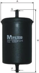 Filtro de combustível VALEO 587016