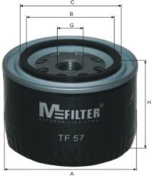 TF57 Mfilter Filtro de óleo