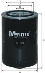 TF53 Mfilter Filtro de óleo
