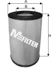 A542 Mfilter Filtro de ar