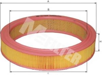 Filtro de ar LX104 Mahle Original