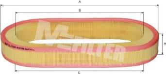 Filtro de ar A0030943804 Mercedes