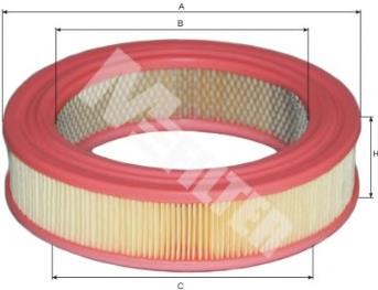 Filtro de ar 1504387 Ford