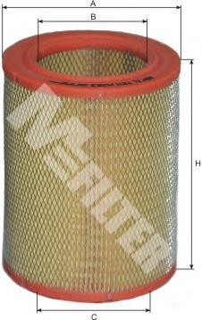 Filtro de ar 144409 Peugeot/Citroen