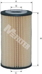 Filtro de óleo 05086301AA Chrysler