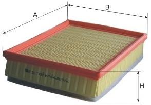 Filtro de ar 8660003099 Renault (RVI)