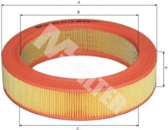 Filtro de ar 7701023283 Renault (RVI)
