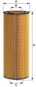 SH455P SCT Filtro de óleo