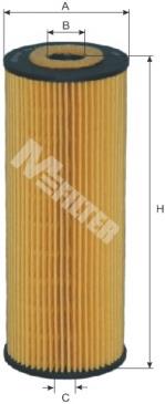 Filtro de óleo Mercedes A1041800709 preço, a partir de 5,84 USD