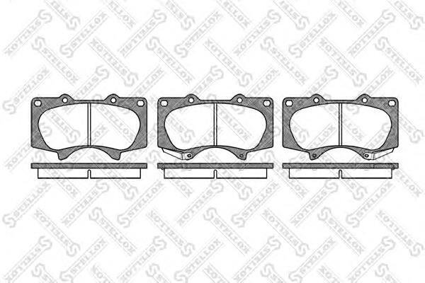 Sapatas do freio dianteiras de disco Toyota 044650K390 preço, a partir de 31,32 USD