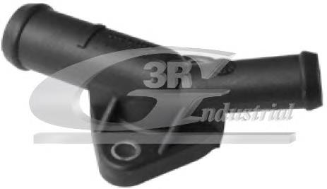 Flange do sistema de esfriamento (união em T) 03612 Metalcaucho