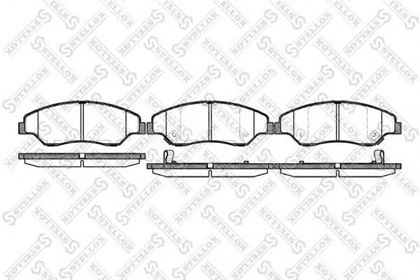 SP1118 Hyundai/Kia Sapatas do freio dianteiras de disco