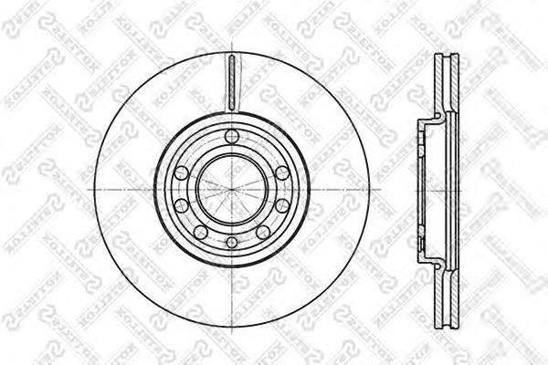 Compre 569003 Opel Disco do freio dianteiro