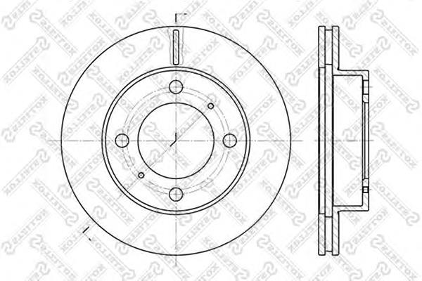 Disco do freio dianteiro Japan Parts DI233C preço, a partir de 29,26 USD