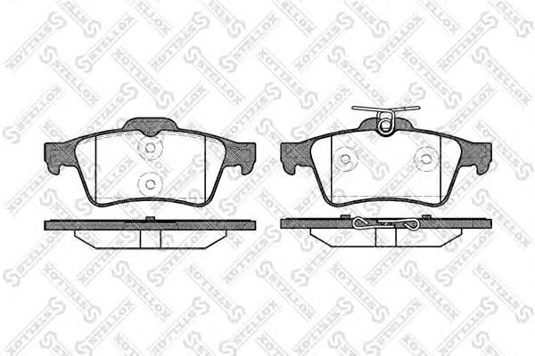 Compre GN1Z2200E Ford Sapatas do freio traseiras de disco