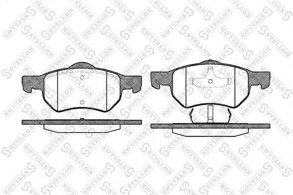 Compre K05072216AA Fiat/Alfa/Lancia Sapatas do freio dianteiras de disco