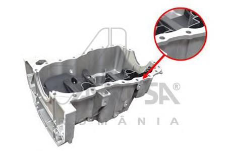 111107098R Renault (RVI) Panela de óleo de cárter do motor