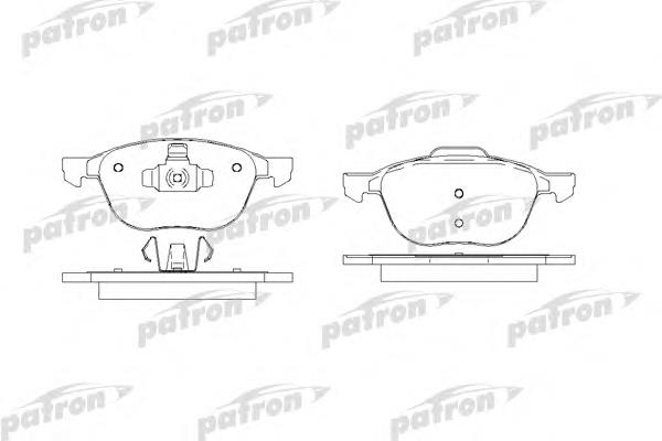 Compre CV612K021BA Ford Sapatas do freio dianteiras de disco