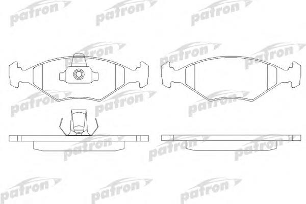 Compre 7084811 Fiat/Alfa/Lancia Sapatas do freio dianteiras de disco