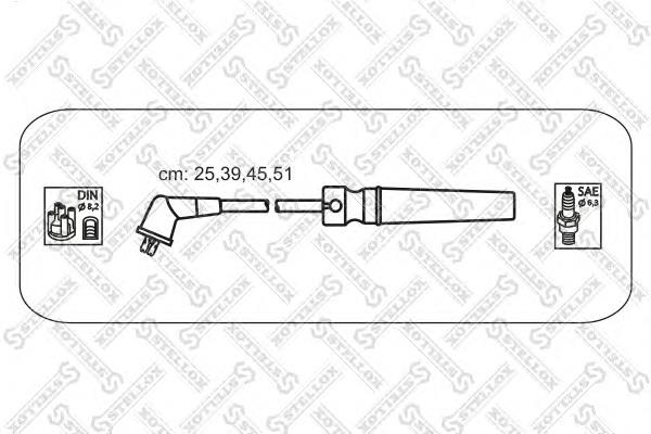 Fios de alta voltagem, kit 1612561 Ford