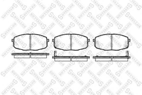 Compre OK2FA3328Z Hyundai/Kia Sapatas do freio dianteiras de disco