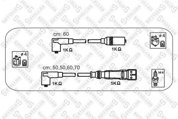 Fios de alta voltagem, kit 85692 FAE