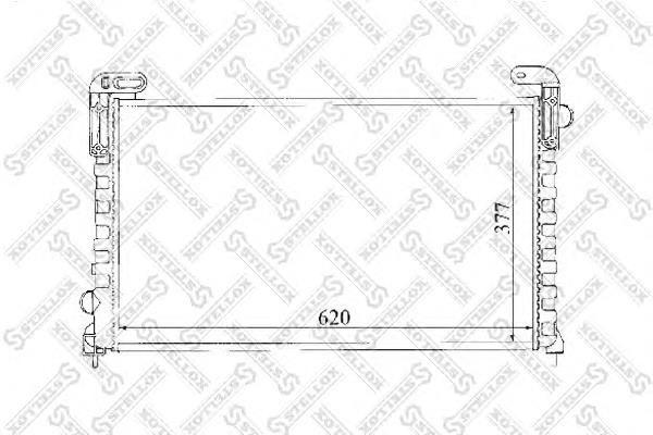 Radiador de esfriamento de motor Renault (RVI) 7701035718 preço, a partir de 60,66 USD
