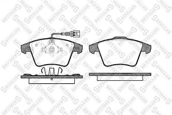 Sapatas do freio dianteiras de disco VAG 7H0698151F preço, a partir de 44,13 USD