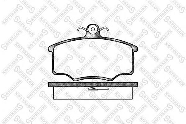 Compre FD267A Necto Sapatas do freio dianteiras de disco
