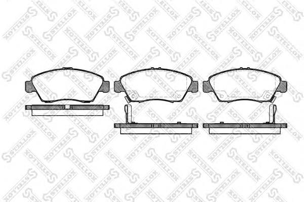 Sapatas do freio dianteiras de disco Honda 45022SNCE00 preço, a partir de 20,97 USD