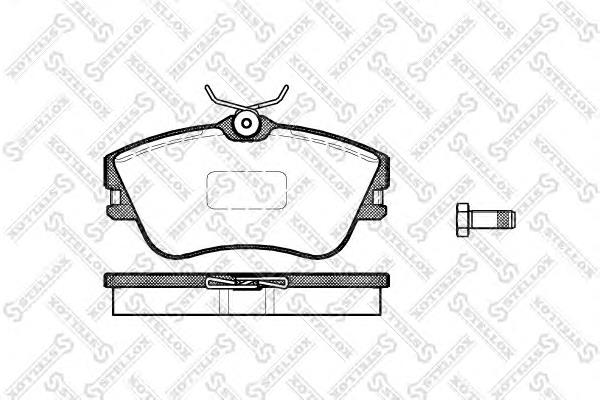 190541 Maxgear Sapatas do freio dianteiras de disco