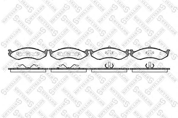 Compre FD6952A Necto Sapatas do freio dianteiras de disco