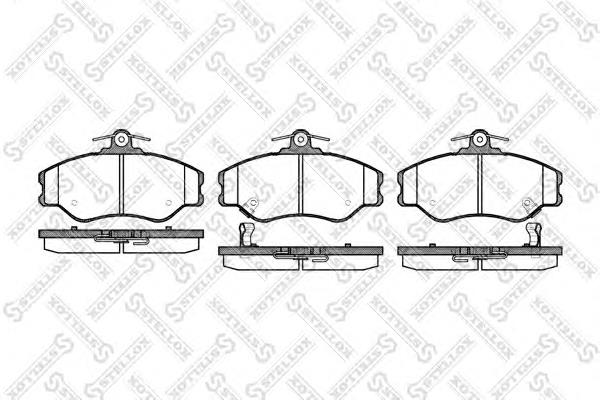 SP1072 Hyundai/Kia Sapatas do freio dianteiras de disco