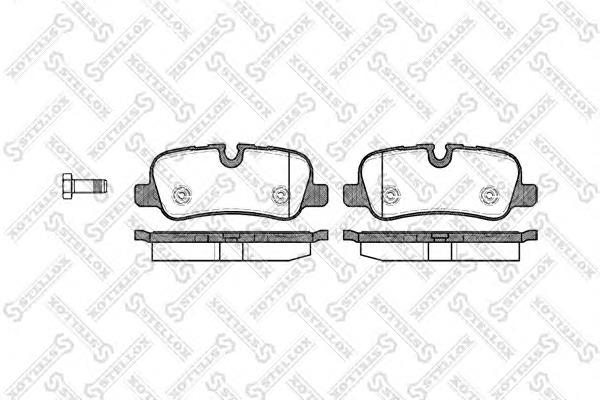 Sapatas do freio traseiras de disco Land Rover LR016808 preço, a partir de 36,27 USD